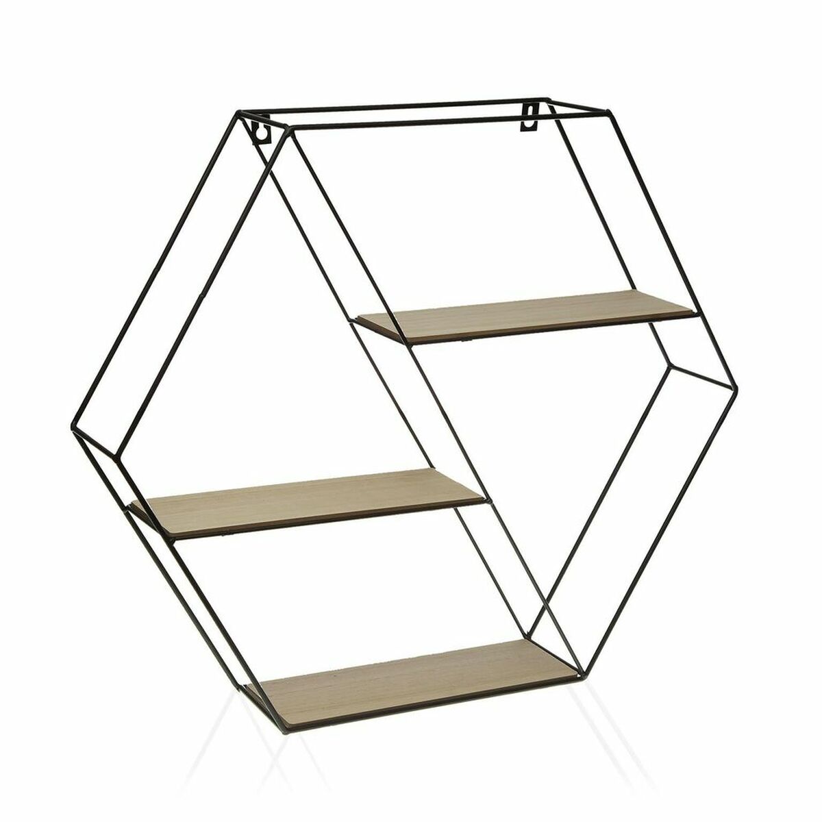 Shelves Versa Black Wood