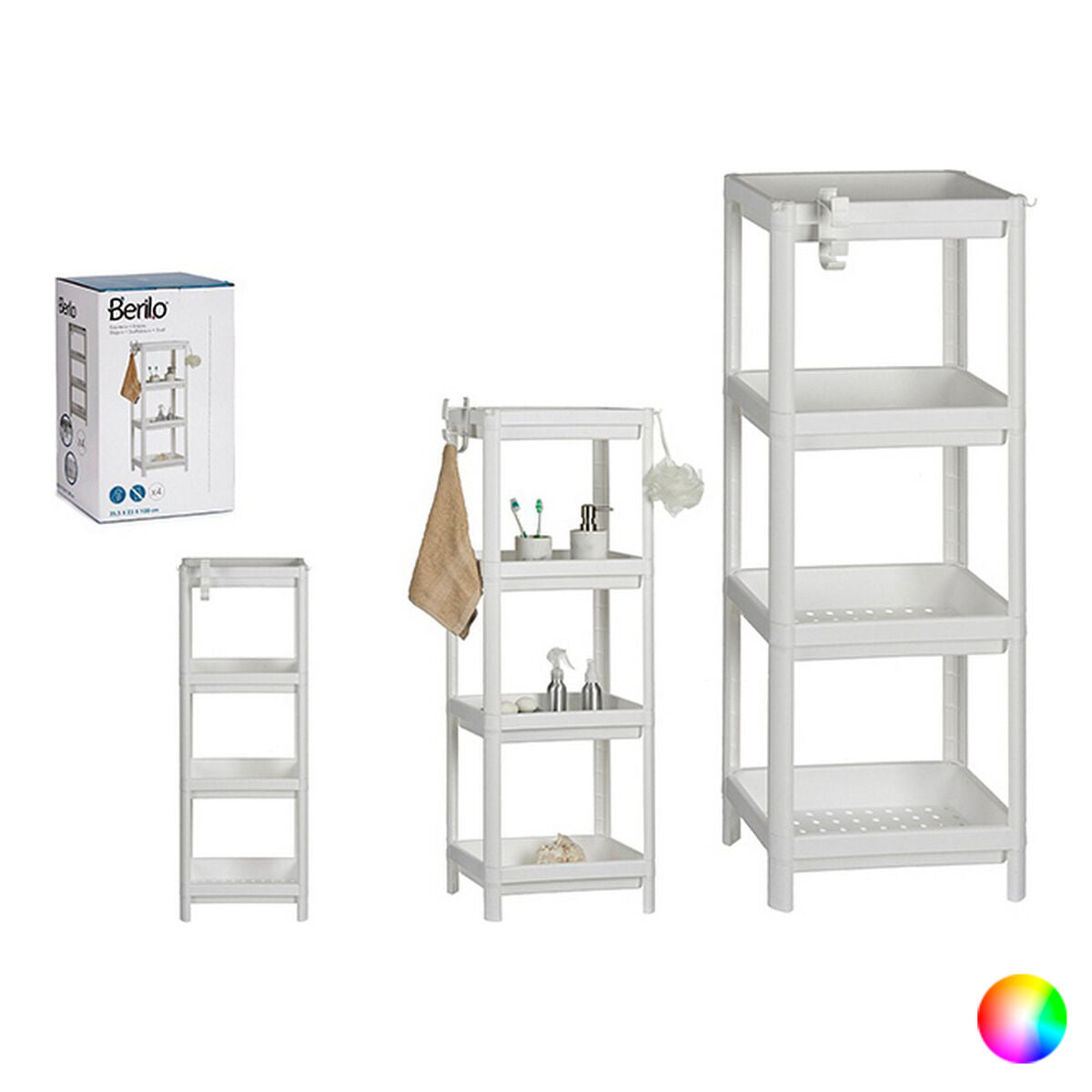 Compact Multi-Tier Bathroom & Shower Caddy