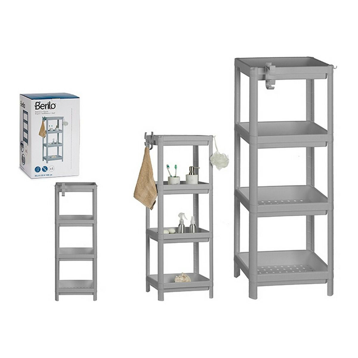 Compact Multi-Tier Bathroom & Shower Caddy